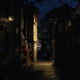 夜中